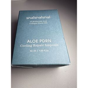 Shaishaishai ALOE PDRN Cooling Repair Ampoule, Instant Cooling with 10% Vegan Co